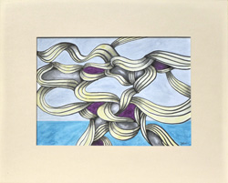 Jochen Bauer | Moderne Kunst | Künstler | Maler | Malerei | Bild Nr. 81 Ohne Titel| Tusche und Bleistift auf Zeichenkarton | 35x44 cm